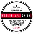 Mobile App Daily rated KeyDevs Technologies among few of the flutter app development company in the Pakistan